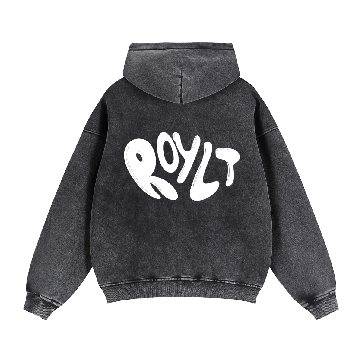 Zip Up Boxy Fleece Hoodie
