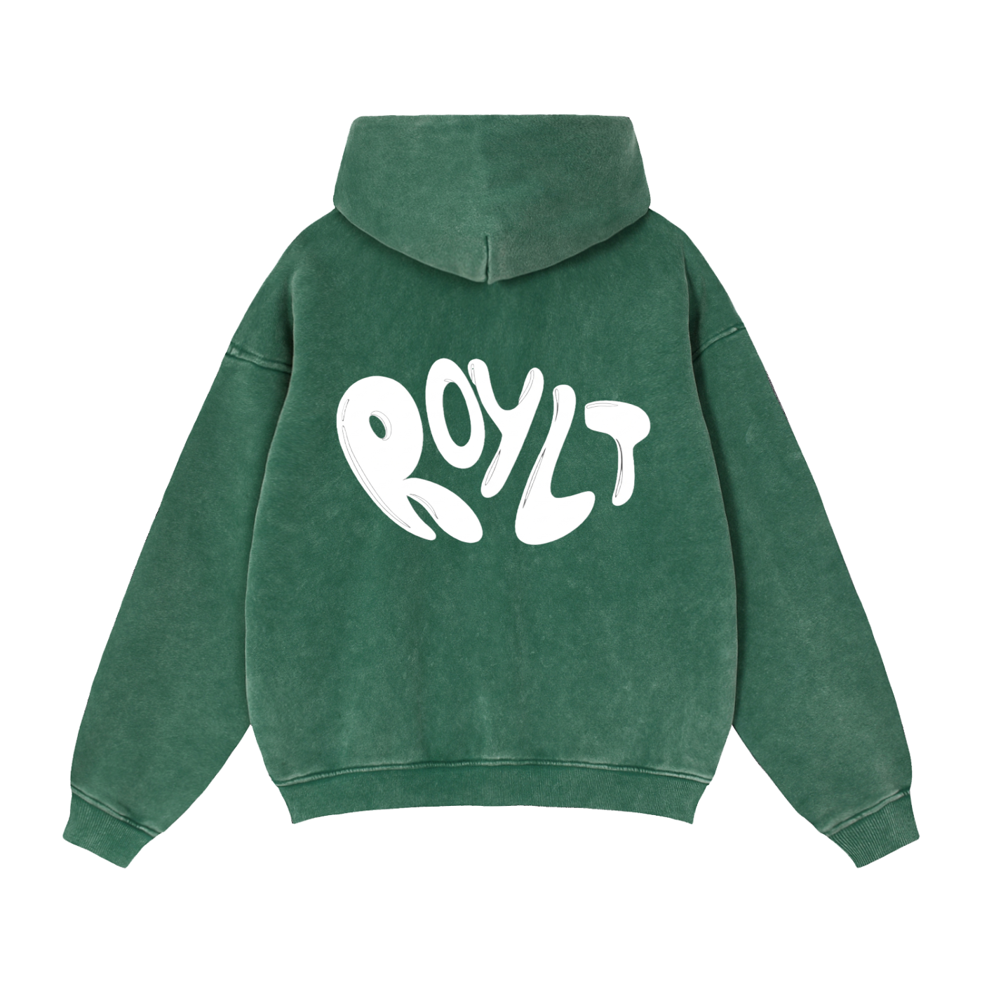 Zip Up Boxy Fleece Hoodie