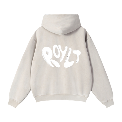 Zip Up Boxy Fleece Hoodie